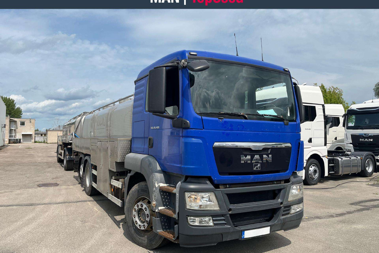 MAN 26.400 6X2-2 Plandex (8633) - شاحنة صهريج: صورة 2 MAN 26.400 6X2-2 Plandex (8633) - شاحنة صهريج: صورة 2