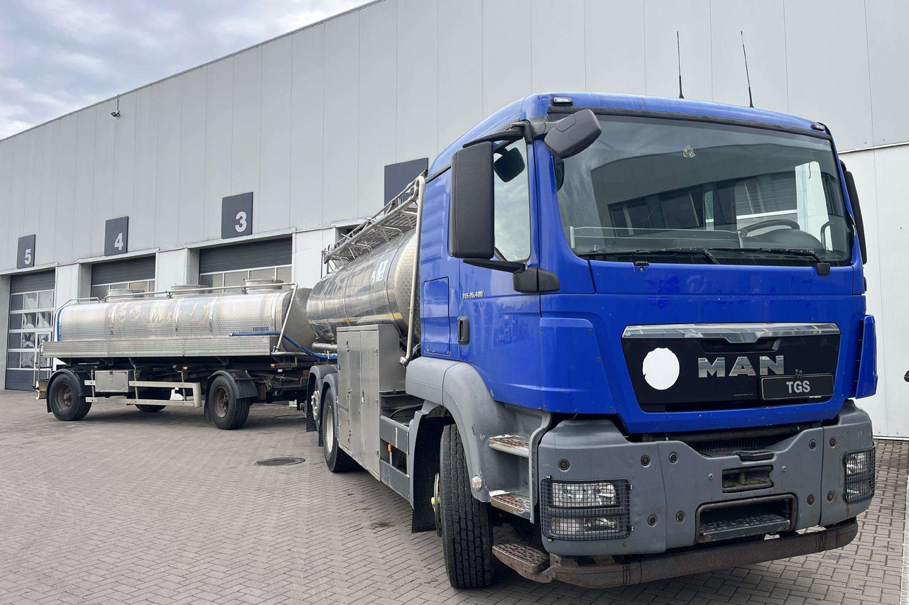 MAN TGS 26.400 6X2-2 Plandex (08632) - شاحنة صهريج: صورة 1 MAN TGS 26.400 6X2-2 Plandex (08632) - شاحنة صهريج: صورة 1