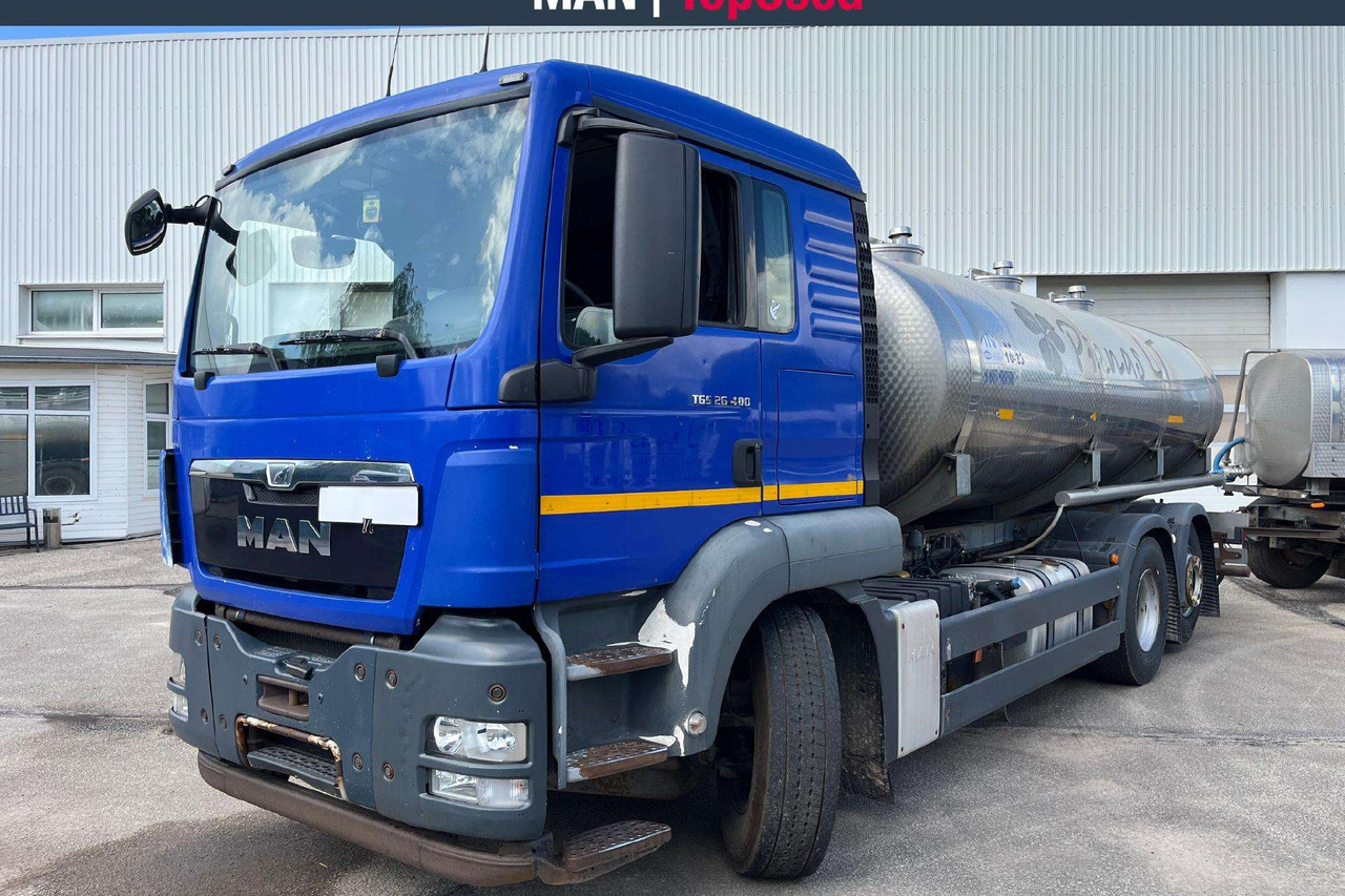 MAN TGS 26.400 6X2-2 Plandex (8833) - شاحنة صهريج: صورة 1 MAN TGS 26.400 6X2-2 Plandex (8833) - شاحنة صهريج: صورة 1