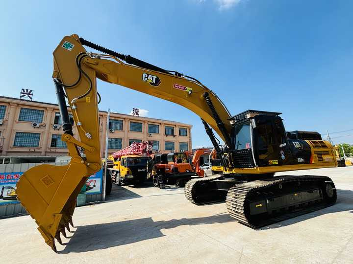 Cat 336d Large Used Excavator,36ton Large Heavy Construction Digging Excavators Imported From Japan On Sale In Shanghai - حفار زحاف: صورة 2 Cat 336d Large Used Excavator,36ton Large Heavy Construction Digging Excavators Imported From Japan On Sale In Shanghai - حفار زحاف: صورة 2