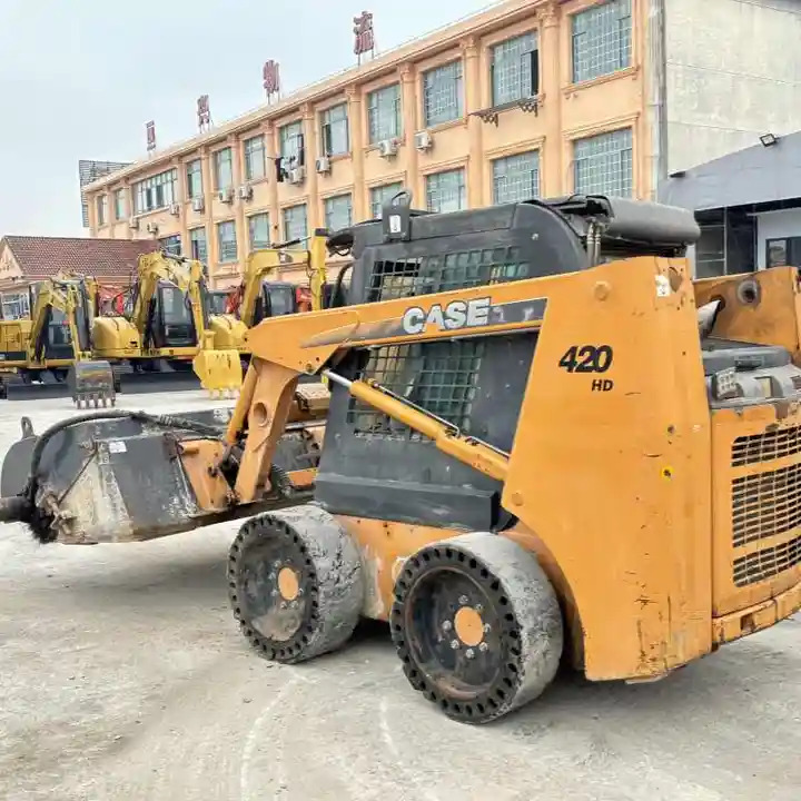Construction Mini Equipment Case 420 Skid Steer Loader for Sale - شيول صغير: صورة 3 Construction Mini Equipment Case 420 Skid Steer Loader for Sale - شيول صغير: صورة 3