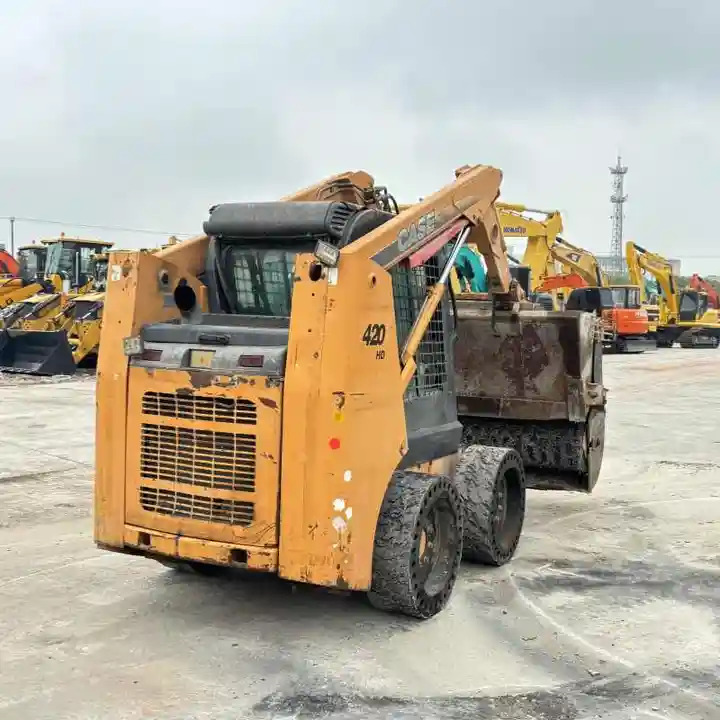 Construction Mini Equipment Case 420 Skid Steer Loader for Sale - شيول صغير: صورة 4 Construction Mini Equipment Case 420 Skid Steer Loader for Sale - شيول صغير: صورة 4