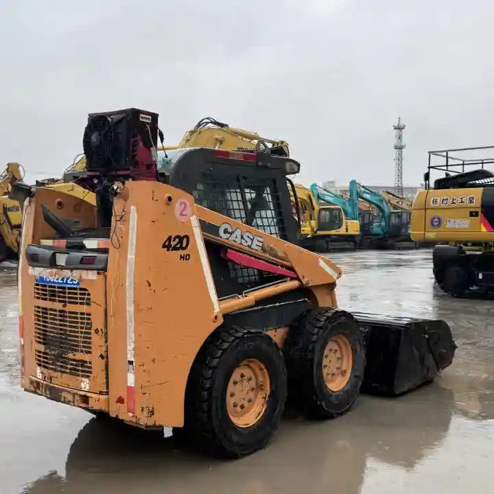 Used Case 420 Backhoe Loader Used Skid Steer Loader CASE 430 CASE 440 - شيول صغير: صورة 5 Used Case 420 Backhoe Loader Used Skid Steer Loader CASE 430 CASE 440 - شيول صغير: صورة 5