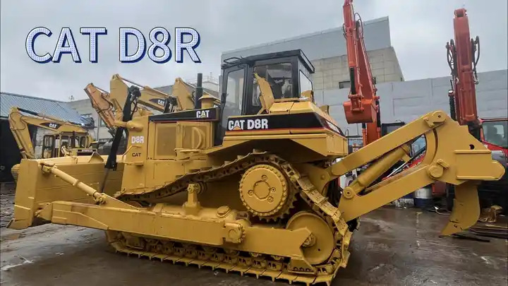 Used caterpillar bulldozer d8r for sale original used crawler bulldozer - جرافة: صورة 2 Used caterpillar bulldozer d8r for sale original used crawler bulldozer - جرافة: صورة 2