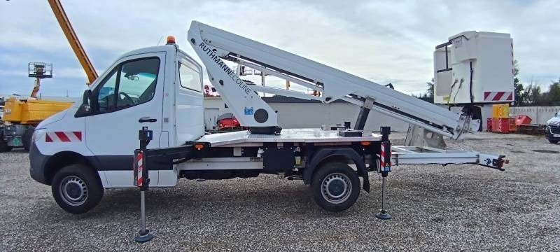Mercedes-Benz Sprinter Ruthmann Ecoline 180 - 18m - 250 kg - منصة تلسكوبية محمولة على شاحنة: صورة 5 Mercedes-Benz Sprinter Ruthmann Ecoline 180 - 18m - 250 kg - منصة تلسكوبية محمولة على شاحنة: صورة 5