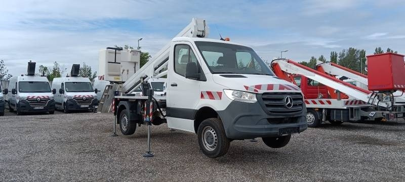 Mercedes-Benz Sprinter Ruthmann Ecoline 180 - 18m - 250 kg - منصة تلسكوبية محمولة على شاحنة: صورة 1 Mercedes-Benz Sprinter Ruthmann Ecoline 180 - 18m - 250 kg - منصة تلسكوبية محمولة على شاحنة: صورة 1