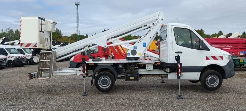 Mercedes-Benz Sprinter Ruthmann Ecoline 180 - 18m - 250 kg - منصة تلسكوبية محمولة على شاحنة: صورة 4 Mercedes-Benz Sprinter Ruthmann Ecoline 180 - 18m - 250 kg - منصة تلسكوبية محمولة على شاحنة: صورة 4