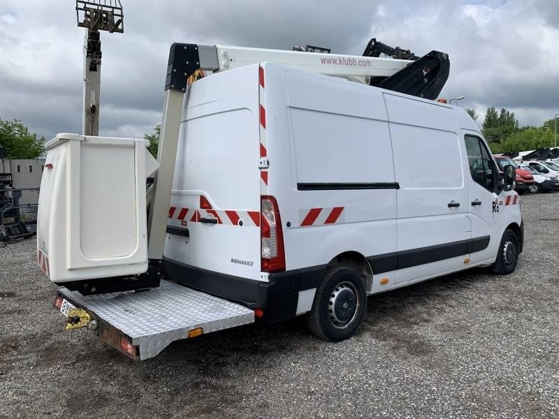 منصة تلسكوبية محمولة على شاحنة Renault Master Klubb K32 - 12,5 m, 120 kg: صورة 6