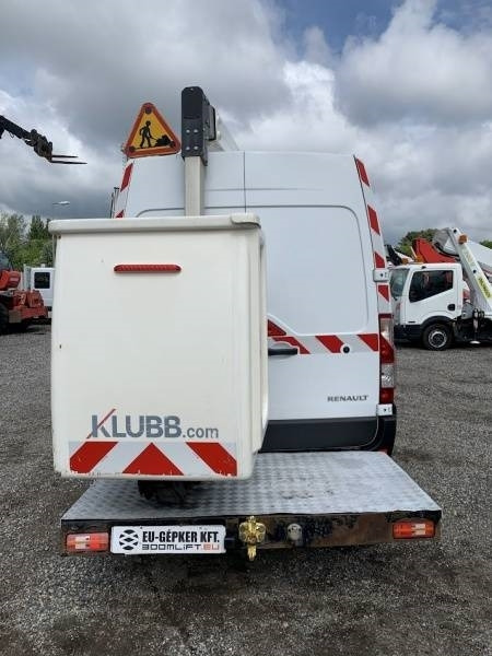 منصة تلسكوبية محمولة على شاحنة Renault Master Klubb K32 - 12,5 m, 120 kg: صورة 8