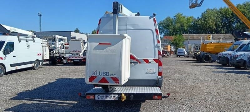 منصة تلسكوبية محمولة على شاحنة Renault Master Klubb KL32 - 12,5 m, 120 kg: صورة 8