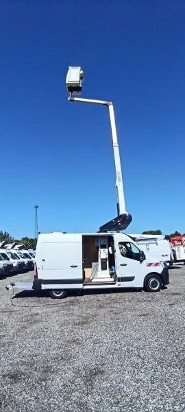 منصة تلسكوبية محمولة على شاحنة Renault Master Klubb KL32 - 12,5 m, 120 kg: صورة 9