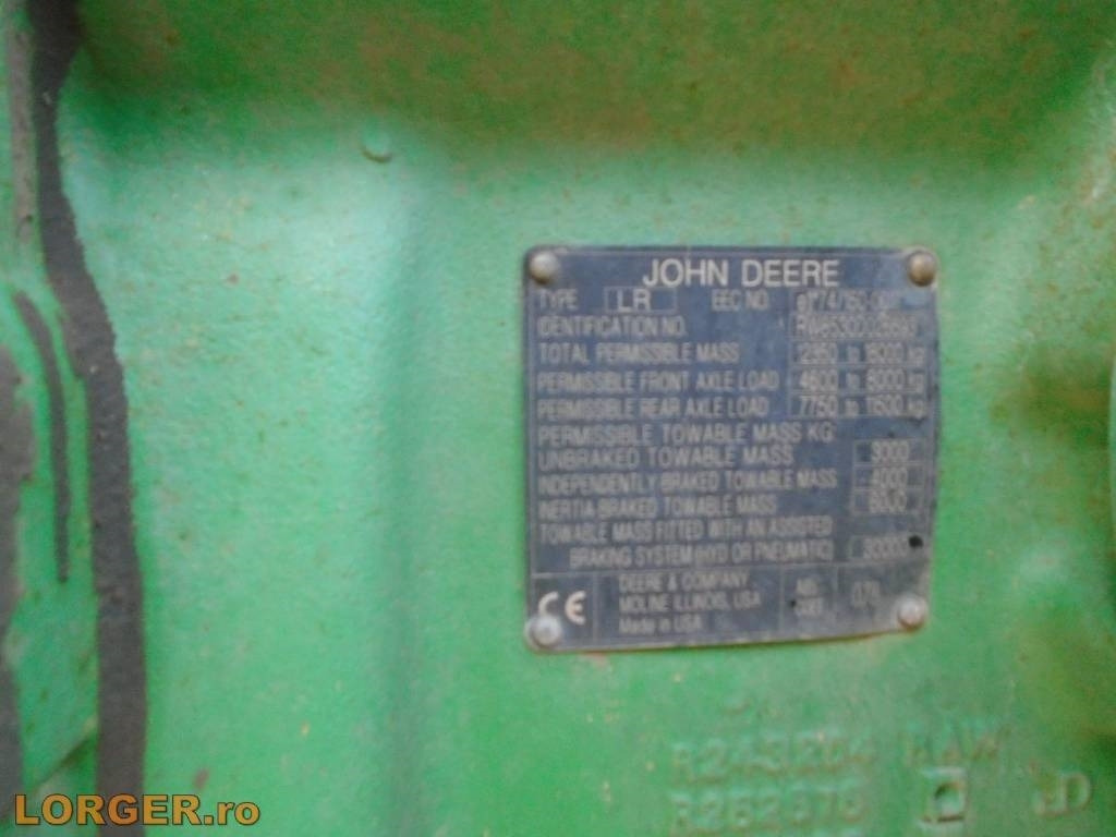جرار John Deere 8530 cu stabilizator de sol Wirtgen WS 250.: صورة 14