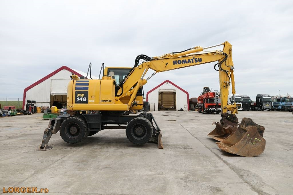 Komatsu PW 148-10 - حفارة دولاب: صورة 3 Komatsu PW 148-10 - حفارة دولاب: صورة 3