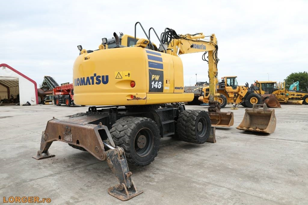 Komatsu PW 148-10 - حفارة دولاب: صورة 4 Komatsu PW 148-10 - حفارة دولاب: صورة 4