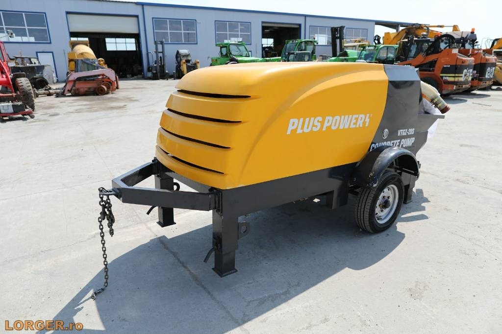 Plus Power VTGZ - 20S - مضخة خرسانة ثابتة: صورة 1 Plus Power VTGZ - 20S - مضخة خرسانة ثابتة: صورة 1