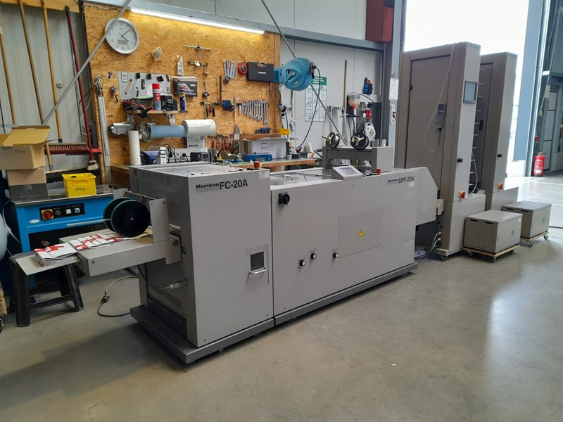 Horizon SPF-20A FC-20A VAC-100a VAC-100m | 2005 - آلات الطباعة: صورة 2 Horizon SPF-20A FC-20A VAC-100a VAC-100m | 2005 - آلات الطباعة: صورة 2