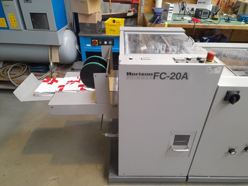 Horizon SPF-20A FC-20A VAC-100a VAC-100m | 2005 - آلات الطباعة: صورة 3 Horizon SPF-20A FC-20A VAC-100a VAC-100m | 2005 - آلات الطباعة: صورة 3