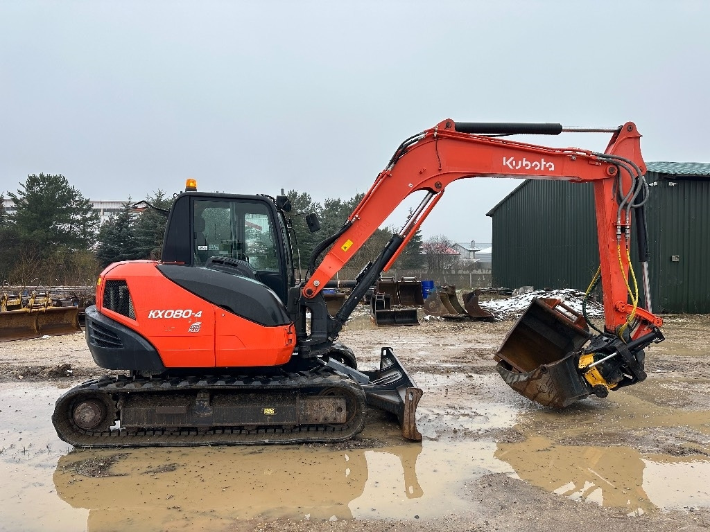 Kubota KX 080-4 ENGCON - حفارة مُصَّغرة: صورة 5 Kubota KX 080-4 ENGCON - حفارة مُصَّغرة: صورة 5