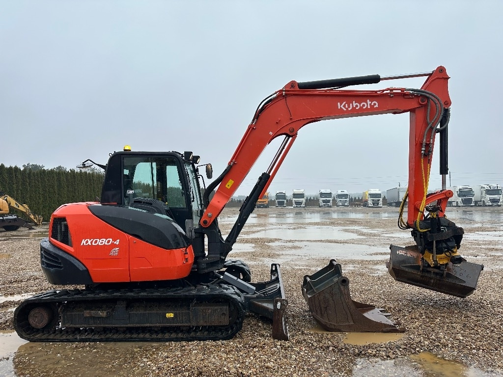 Kubota KX 080-4 ENGCON - حفارة مُصَّغرة: صورة 5 Kubota KX 080-4 ENGCON - حفارة مُصَّغرة: صورة 5