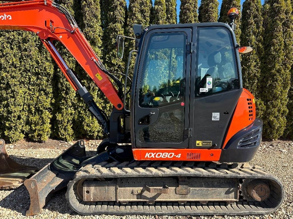 Kubota KX 080-4 - حفارة مُصَّغرة: صورة 3 Kubota KX 080-4 - حفارة مُصَّغرة: صورة 3