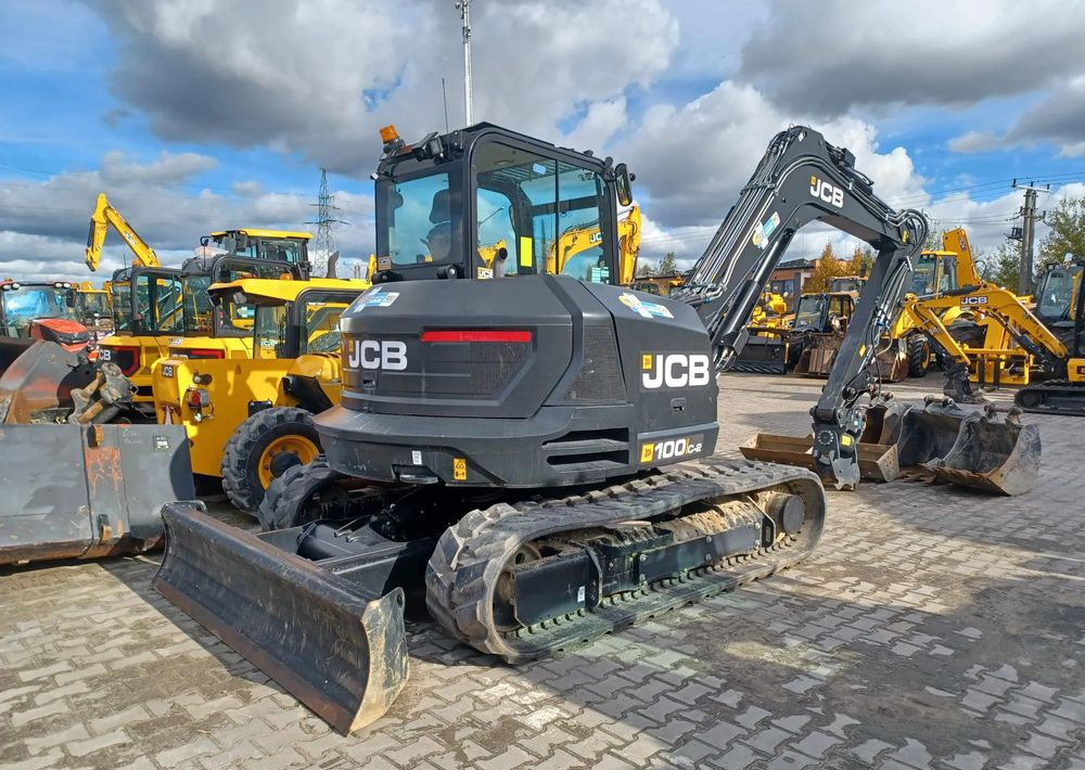 JCB Minikoparka gąsienicowa 100C-2 - حفار زحاف: صورة 5 JCB Minikoparka gąsienicowa 100C-2 - حفار زحاف: صورة 5