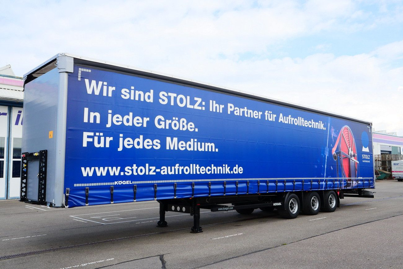 Kögel S24/1/ LANG LKW MEGA / HUBDACH / 2 x liftachse - نصف مقطورة ستارة: صورة 4 Kögel S24/1/ LANG LKW MEGA / HUBDACH / 2 x liftachse - نصف مقطورة ستارة: صورة 4