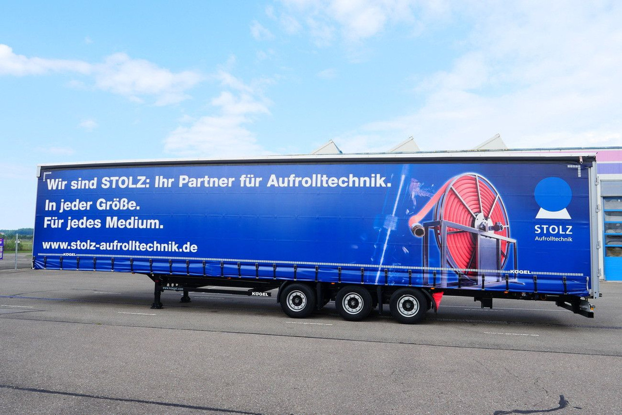 Kögel S24/1/ LANG LKW MEGA / HUBDACH / 2 x liftachse - نصف مقطورة ستارة: صورة 5 Kögel S24/1/ LANG LKW MEGA / HUBDACH / 2 x liftachse - نصف مقطورة ستارة: صورة 5