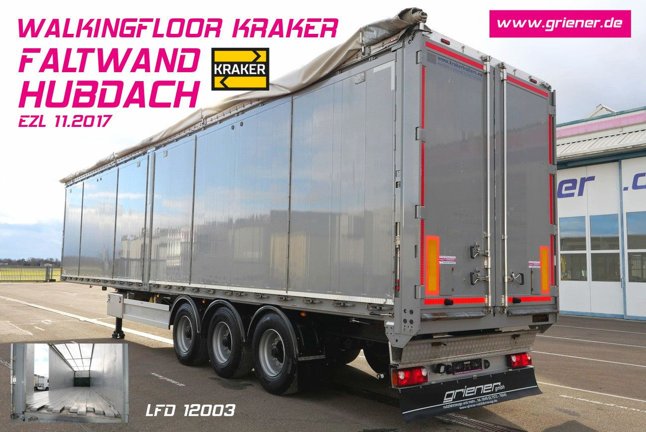 Kraker CF-Z / 10 mm / 89 m³ / seitliche türen FALTWAND - نصف مقطورة مباشرة: صورة 1 Kraker CF-Z / 10 mm / 89 m³ / seitliche türen FALTWAND - نصف مقطورة مباشرة: صورة 1