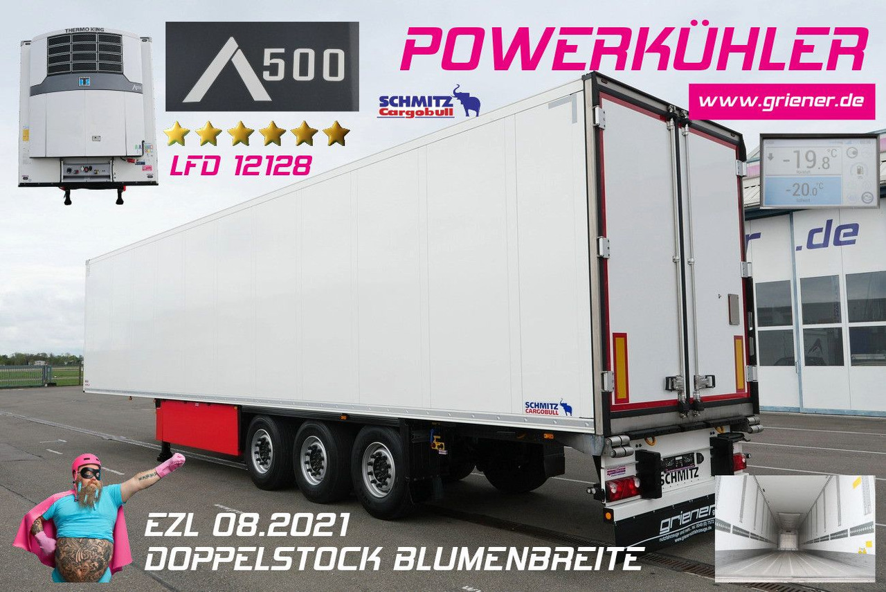 Schmitz Cargobull SKO 24/DOPPELSTOCK BLUMEN TK A500 DRP 5 x vorh. - نصف مقطورة صندوق مغلق: صورة 1 Schmitz Cargobull SKO 24/DOPPELSTOCK BLUMEN TK A500 DRP 5 x vorh. - نصف مقطورة صندوق مغلق: صورة 1