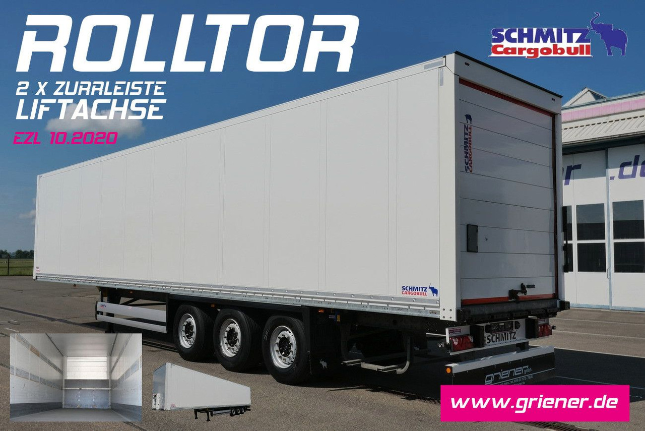 Schmitz Cargobull SKO 24 / ROLLTOR / LIFTACHSE /2 x ZURRLEISTE - نصف مقطورة صندوق مغلق: صورة 1 Schmitz Cargobull SKO 24 / ROLLTOR / LIFTACHSE /2 x ZURRLEISTE - نصف مقطورة صندوق مغلق: صورة 1