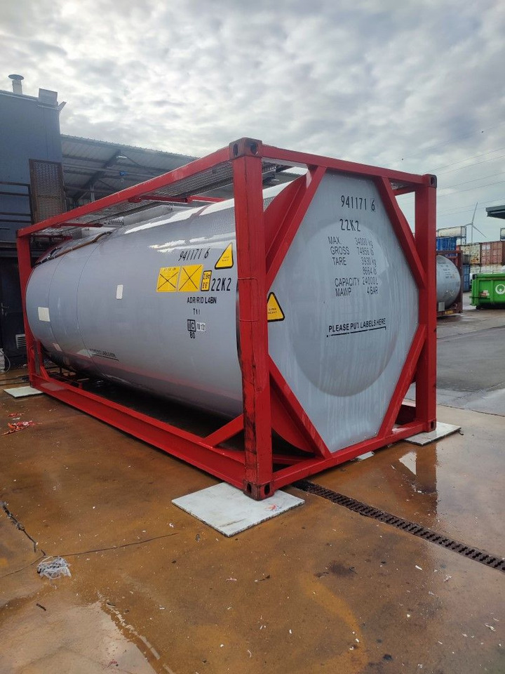 24.000 Liter V4A Vollrahmen 2 xLaufsteg - نصف مقطورة صهريج: صورة 1 24.000 Liter V4A Vollrahmen 2 xLaufsteg - نصف مقطورة صهريج: صورة 1