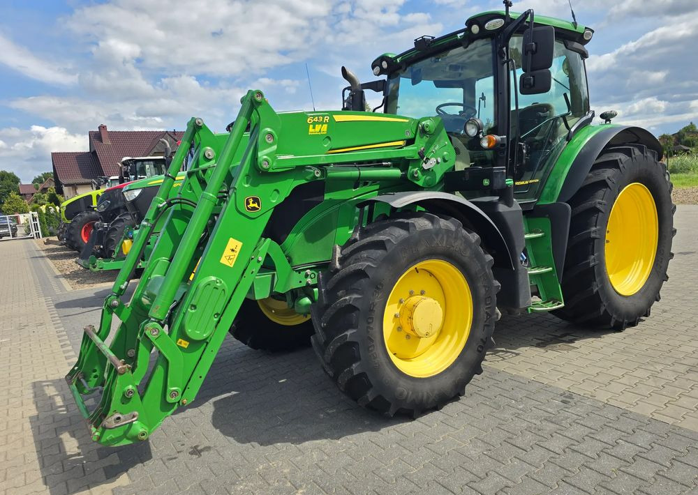 John Deere 6145 R z turem - جرار: صورة 2 John Deere 6145 R z turem - جرار: صورة 2