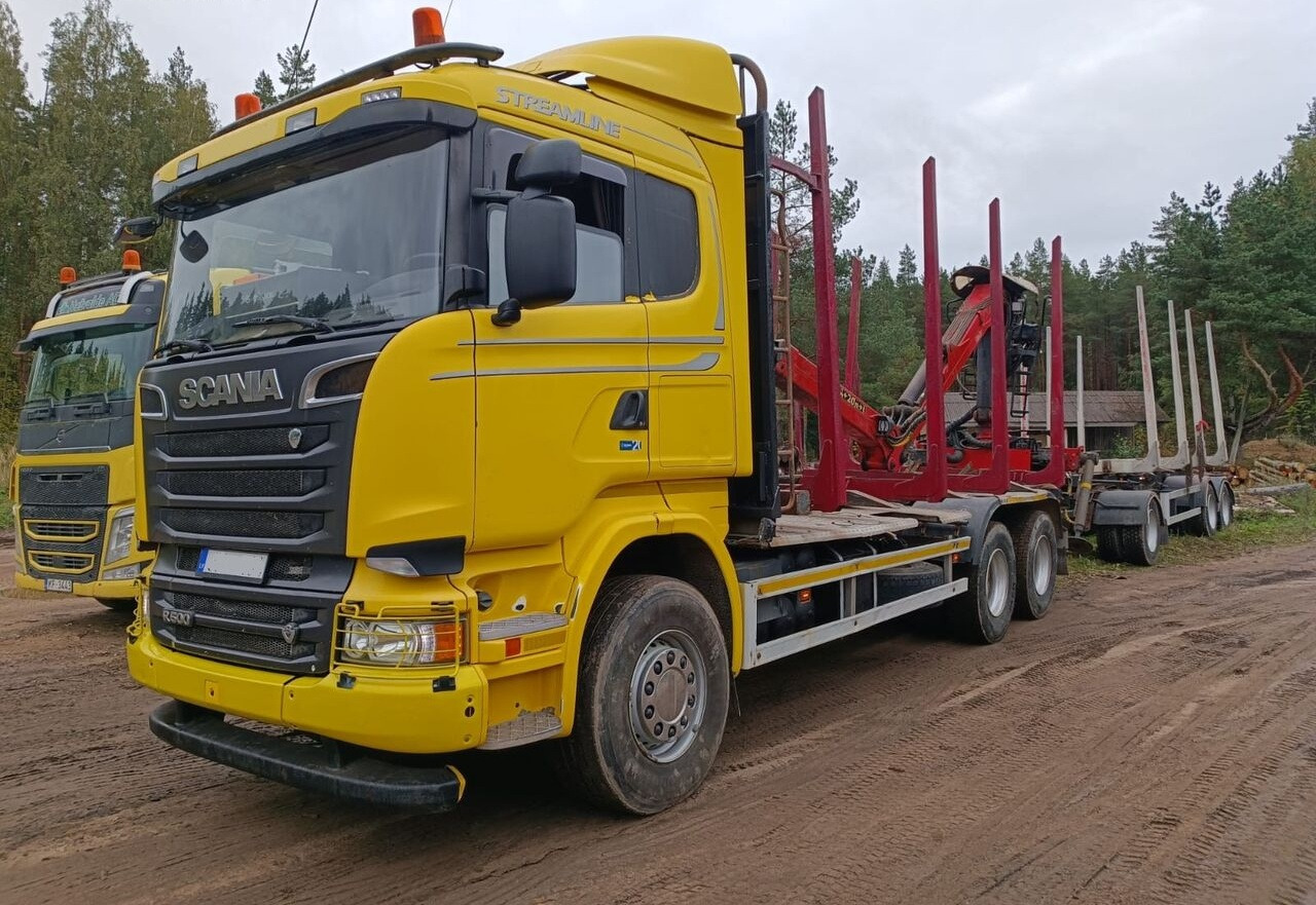 Scania Scania Jyki R500 R500 V31 T0 - شاحنة قطع الأشجار: صورة 1 Scania Scania Jyki R500 R500 V31 T0 - شاحنة قطع الأشجار: صورة 1