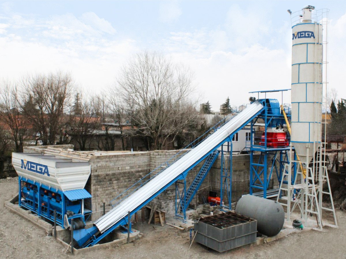 90 m³ Concrete Batching Plant - مصنع الخرسانة: صورة 1 90 m³ Concrete Batching Plant - مصنع الخرسانة: صورة 1
