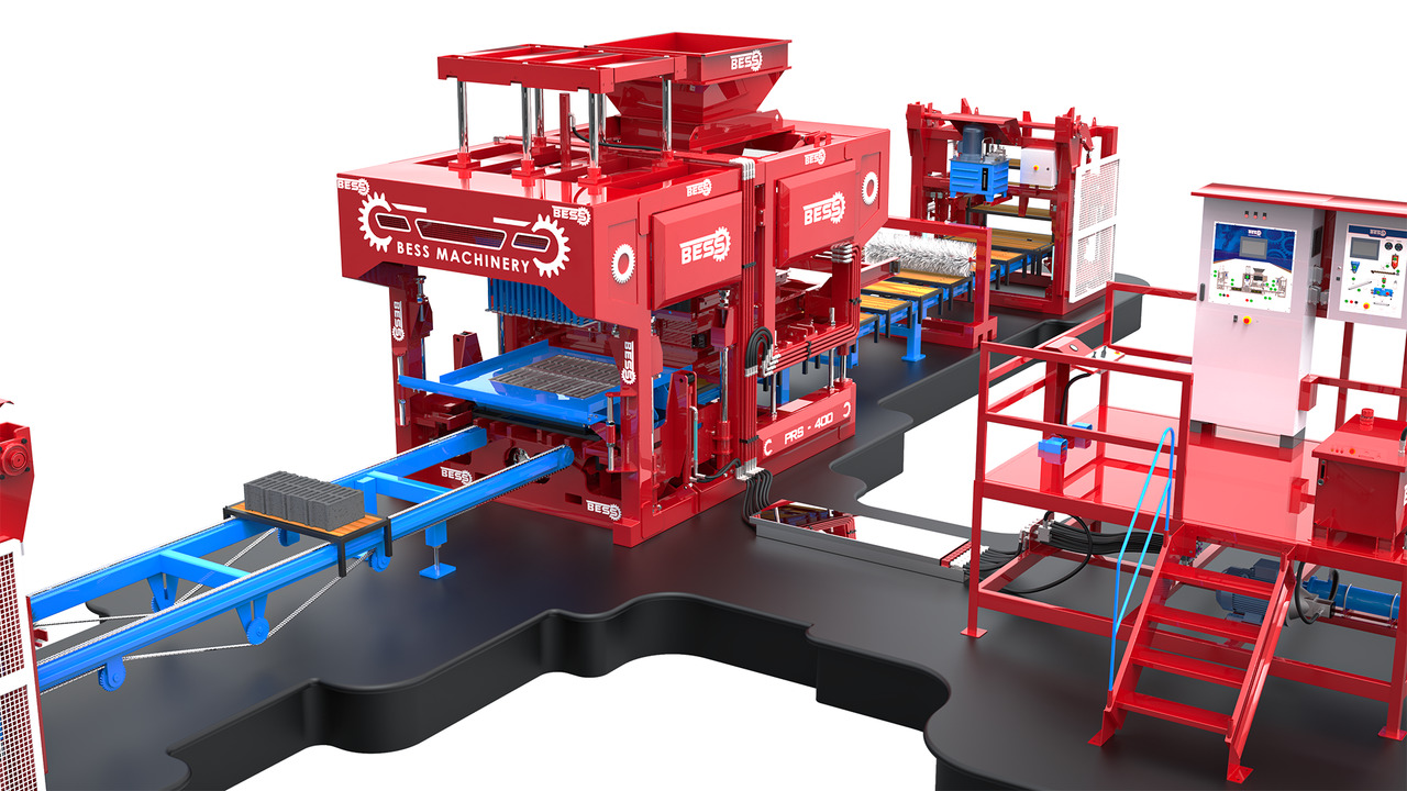 Concrete Block Machine | PRS-400 Fully Automatic - ماكينة البلوك: صورة 2 Concrete Block Machine | PRS-400 Fully Automatic - ماكينة البلوك: صورة 2
