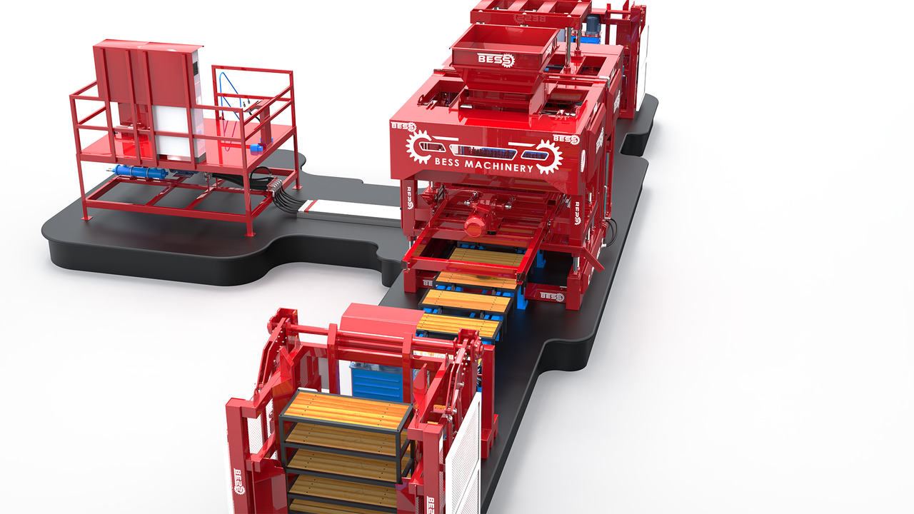 Concrete Block Machine | PRS-400 Fully Automatic - ماكينة البلوك: صورة 4 Concrete Block Machine | PRS-400 Fully Automatic - ماكينة البلوك: صورة 4