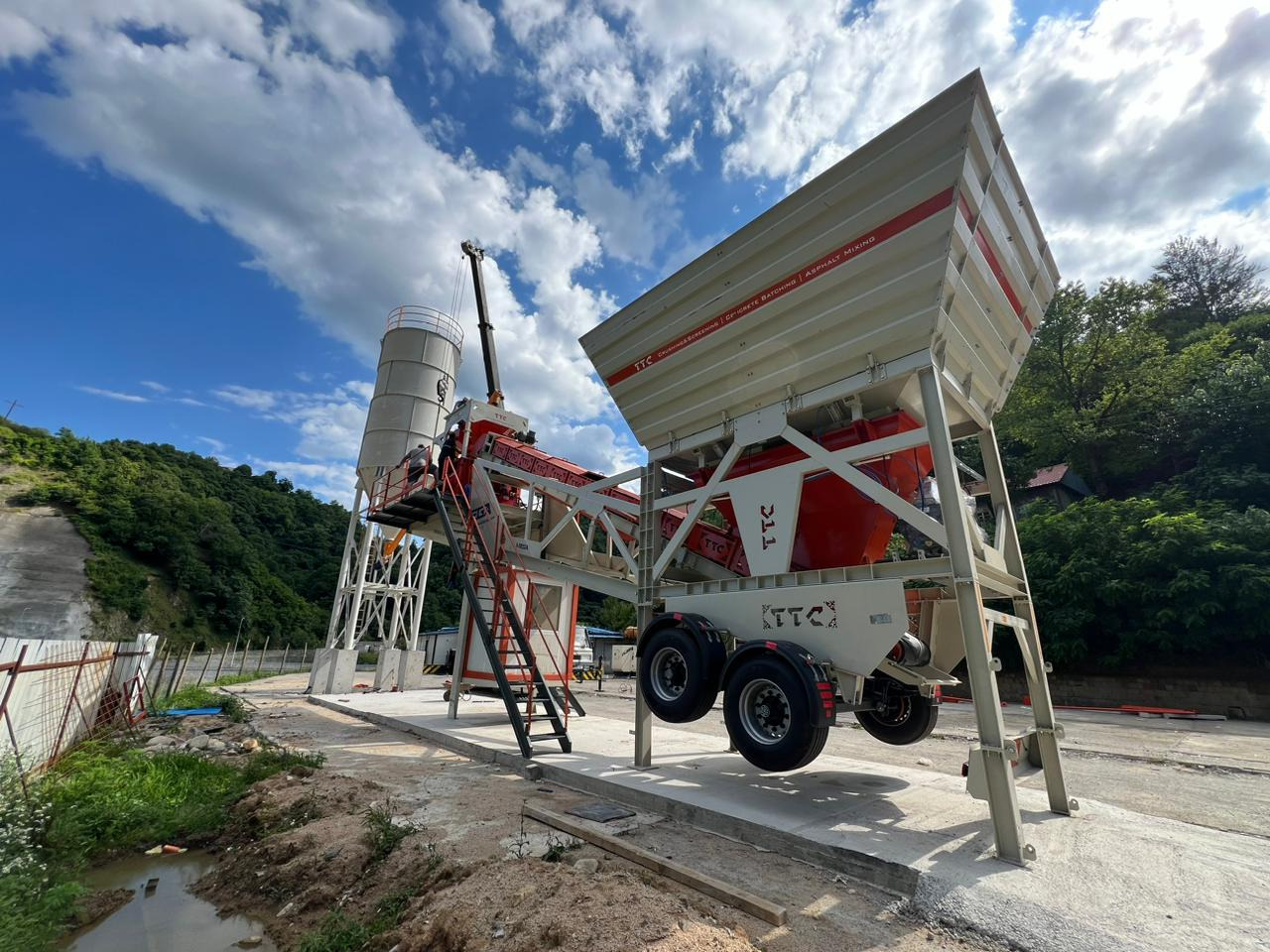 For Sale Mobile Concrete Plant 60 m³ - مصنع الخرسانة: صورة 2 For Sale Mobile Concrete Plant 60 m³ - مصنع الخرسانة: صورة 2
