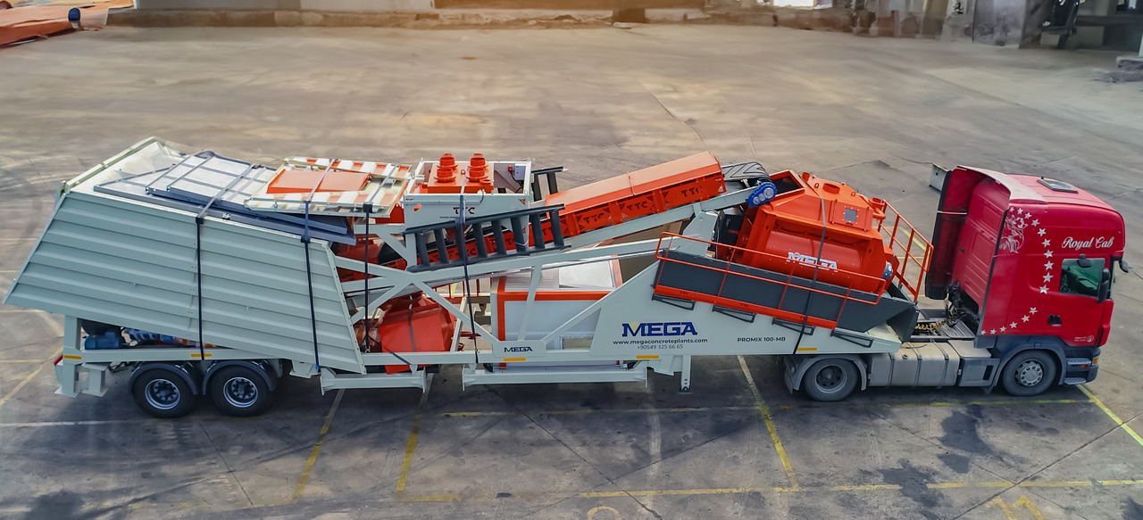 جديدة مصنع الخرسانة MEGA Mobile Concrete Plant Promix-100.MB: صورة 7 جديدة مصنع الخرسانة MEGA Mobile Concrete Plant Promix-100.MB: صورة 7