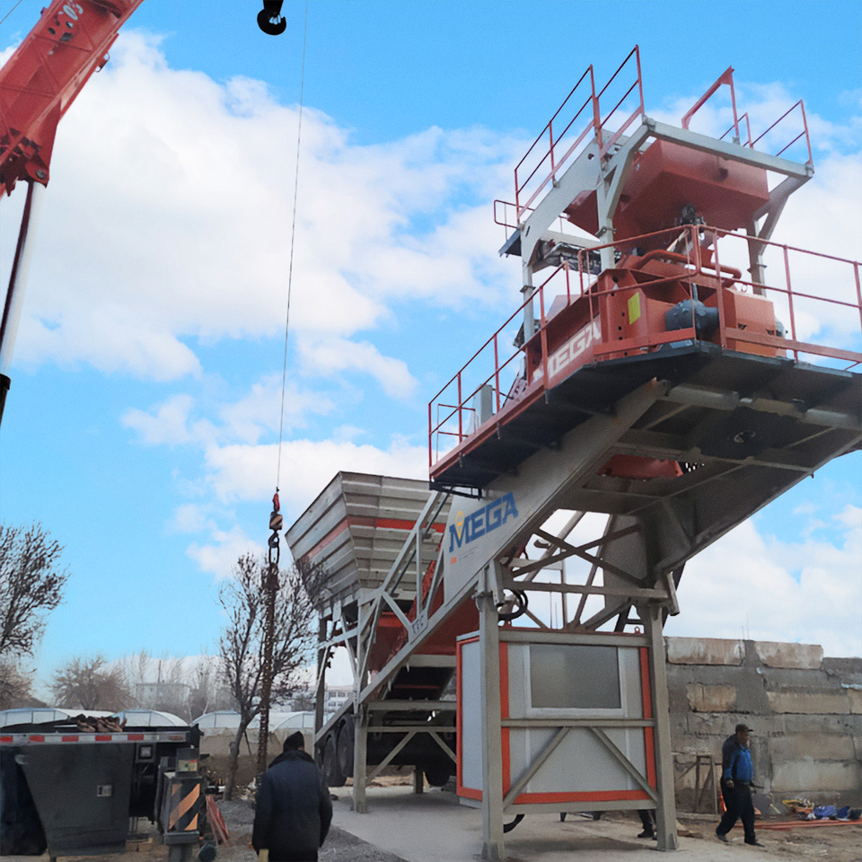 Mobile Concrete Batching Plant - مصنع الخرسانة: صورة 4 Mobile Concrete Batching Plant - مصنع الخرسانة: صورة 4