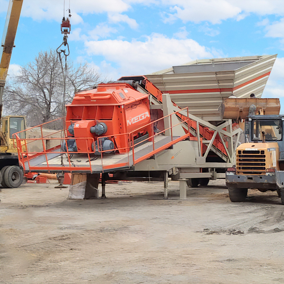 Mobile Concrete Batching Plant - مصنع الخرسانة: صورة 3 Mobile Concrete Batching Plant - مصنع الخرسانة: صورة 3