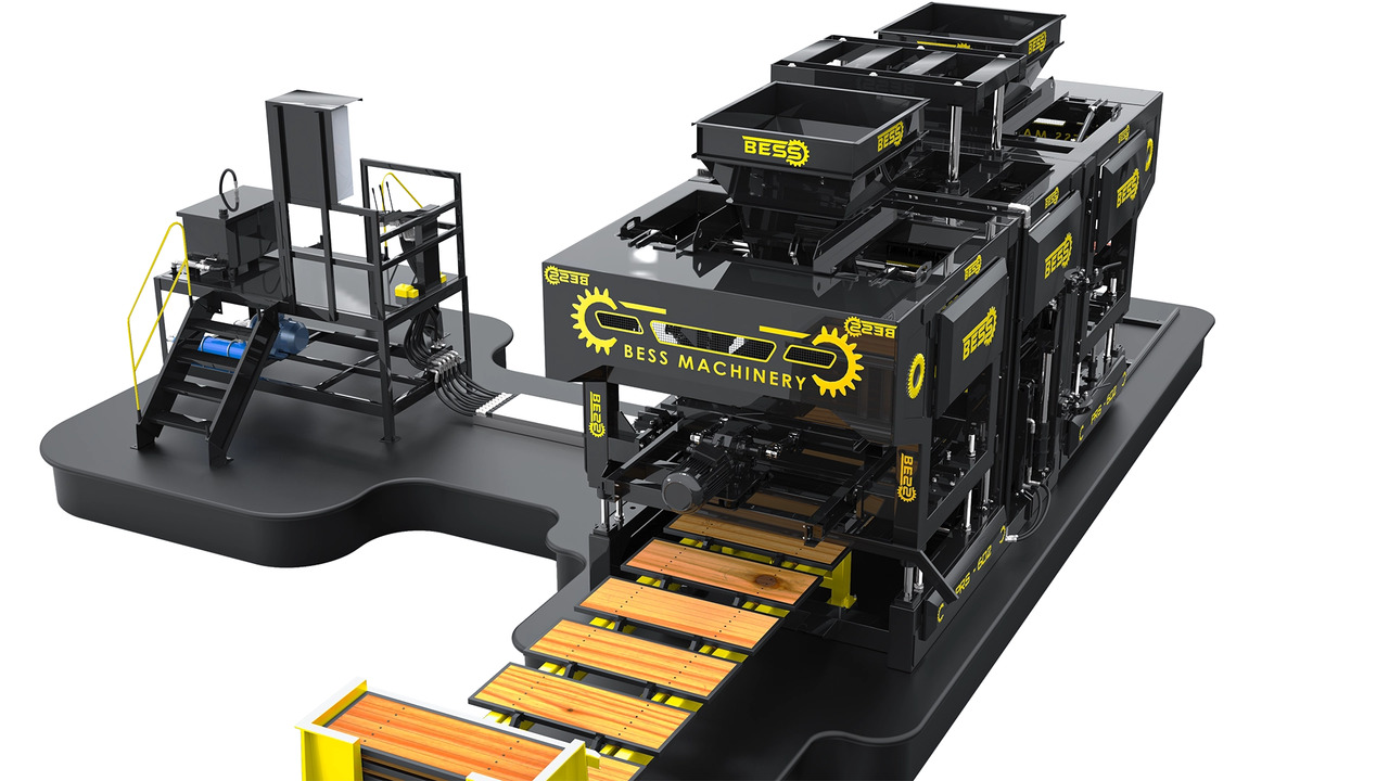 Paving Block Machine | Semi-Automatic PRS-602 - ماكينة البلوك: صورة 4 Paving Block Machine | Semi-Automatic PRS-602 - ماكينة البلوك: صورة 4
