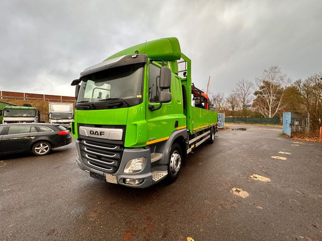 DAF CF 370 mit Kran Klima Tempomat - شاحنات مسطحة, شاحنة كرين: صورة 3 DAF CF 370 mit Kran Klima Tempomat - شاحنات مسطحة, شاحنة كرين: صورة 3