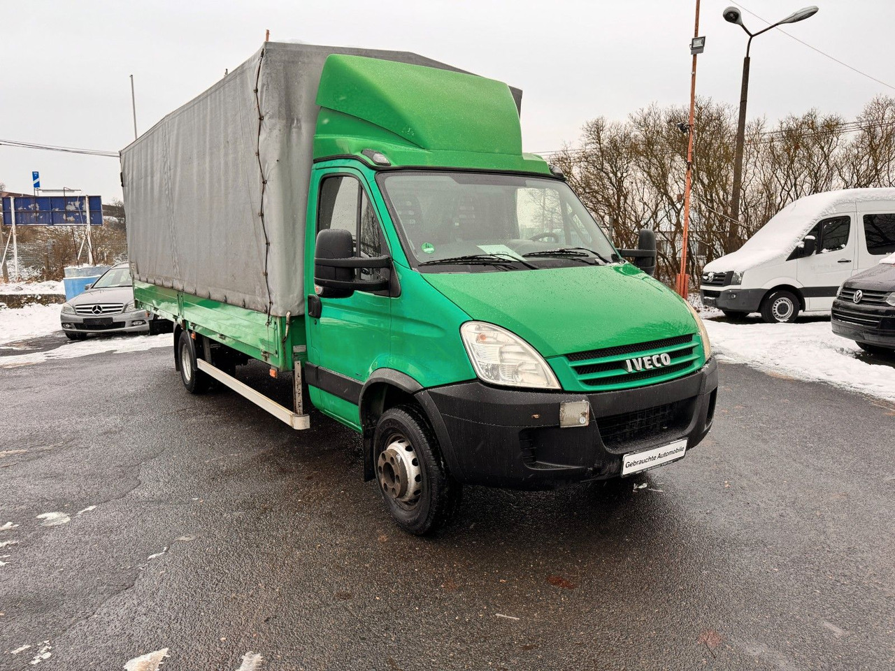 Iveco 65 C 18 Pritsche+Plane - شاحنة ستارة جانبية: صورة 2 Iveco 65 C 18 Pritsche+Plane - شاحنة ستارة جانبية: صورة 2