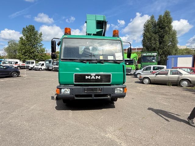 MAN 8.163 Hubarbeitsbühne - منصة تلسكوبية محمولة على شاحنة: صورة 2 MAN 8.163 Hubarbeitsbühne - منصة تلسكوبية محمولة على شاحنة: صورة 2