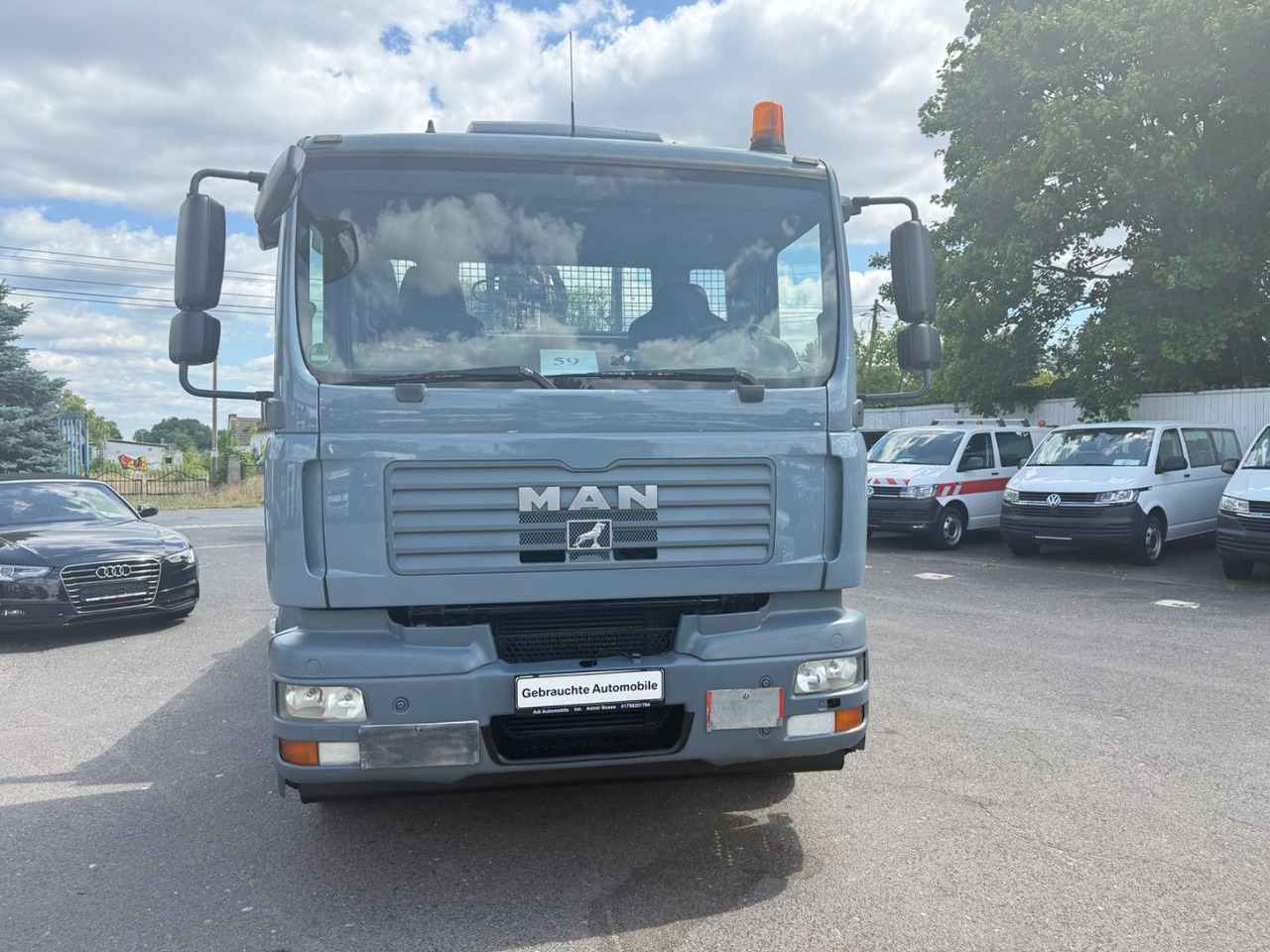 MAN TGM 8.280 Kipper Kran Atlas 85.2 - شاحنة قلاب, شاحنة كرين: صورة 1 MAN TGM 8.280 Kipper Kran Atlas 85.2 - شاحنة قلاب, شاحنة كرين: صورة 1