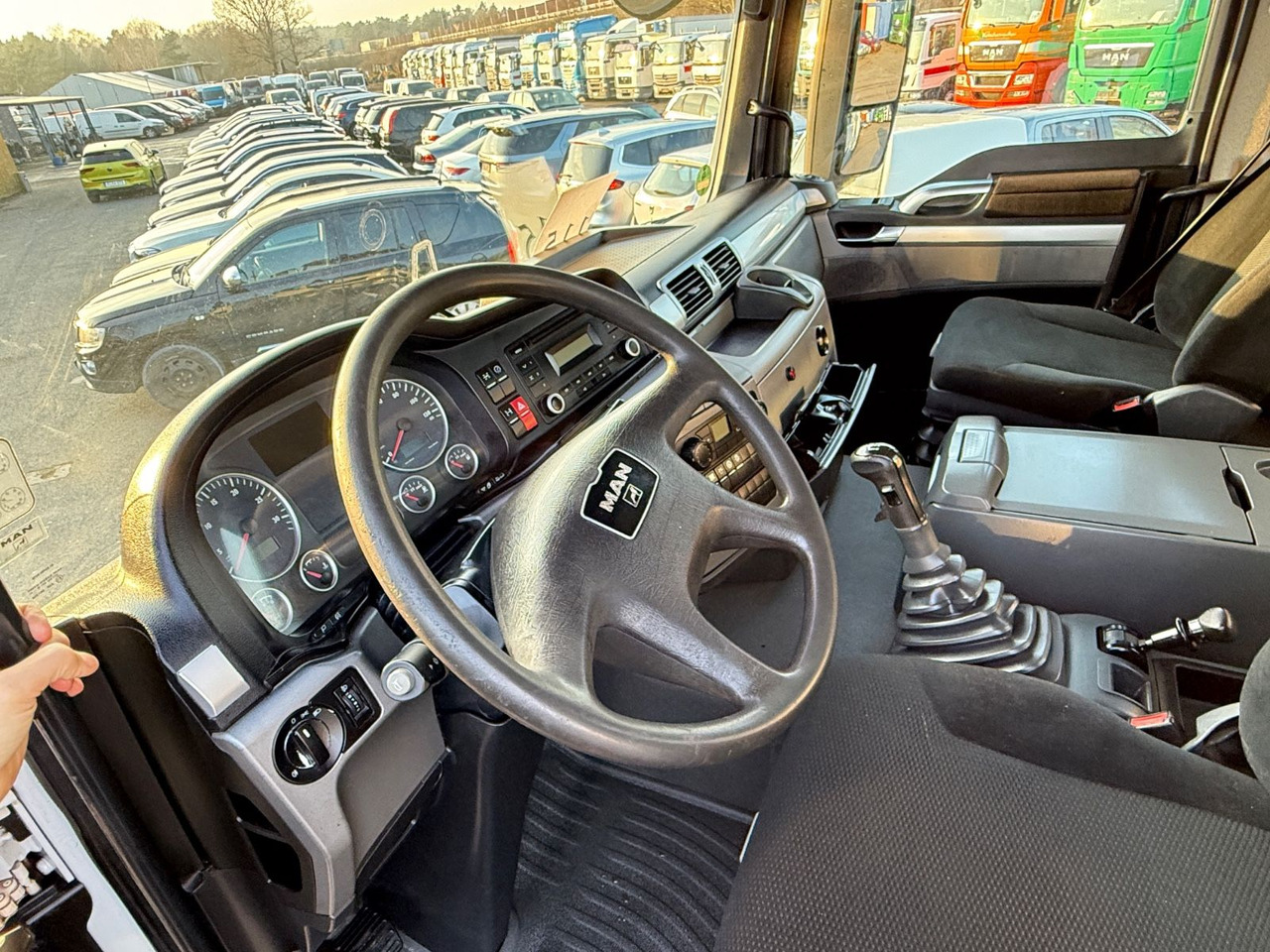 شاحنة قلاب MAN TGS 26.400 Kipper mit Kran Jonsered 6x4: صورة 11