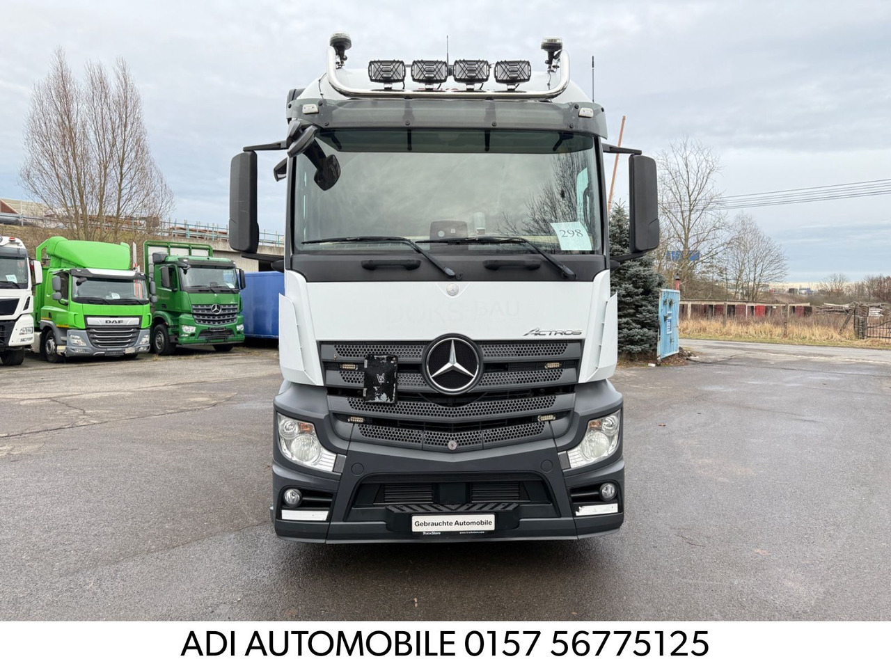 Mercedes-Benz Actros 2542 Abrollkipper mit Container - شاحنة ذات خطاف: صورة 2 Mercedes-Benz Actros 2542 Abrollkipper mit Container - شاحنة ذات خطاف: صورة 2