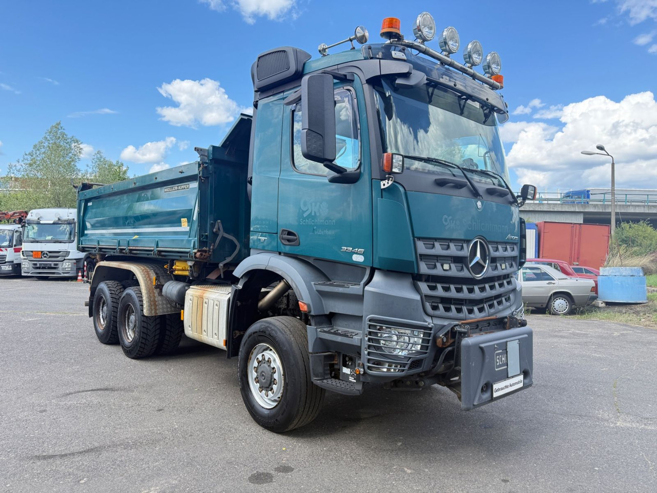 Mercedes-Benz Arocs 3346 Kipper 6x6 - شاحنة قلاب: صورة 2 Mercedes-Benz Arocs 3346 Kipper 6x6 - شاحنة قلاب: صورة 2