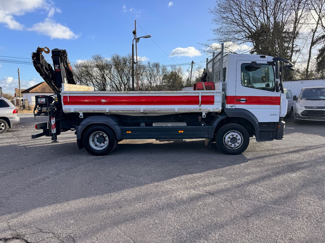 Mercedes-Benz Atego 1224 Kipper - Kran - شاحنة قلاب, شاحنة كرين: صورة 5 Mercedes-Benz Atego 1224 Kipper - Kran - شاحنة قلاب, شاحنة كرين: صورة 5