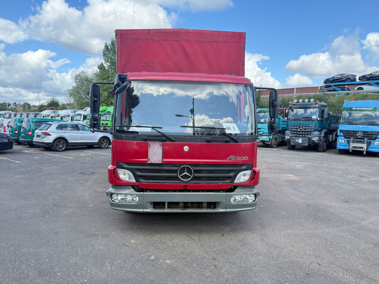 Mercedes-Benz Atego 816 L Lbw Tempomat - شاحنة ستارة: صورة 1 Mercedes-Benz Atego 816 L Lbw Tempomat - شاحنة ستارة: صورة 1